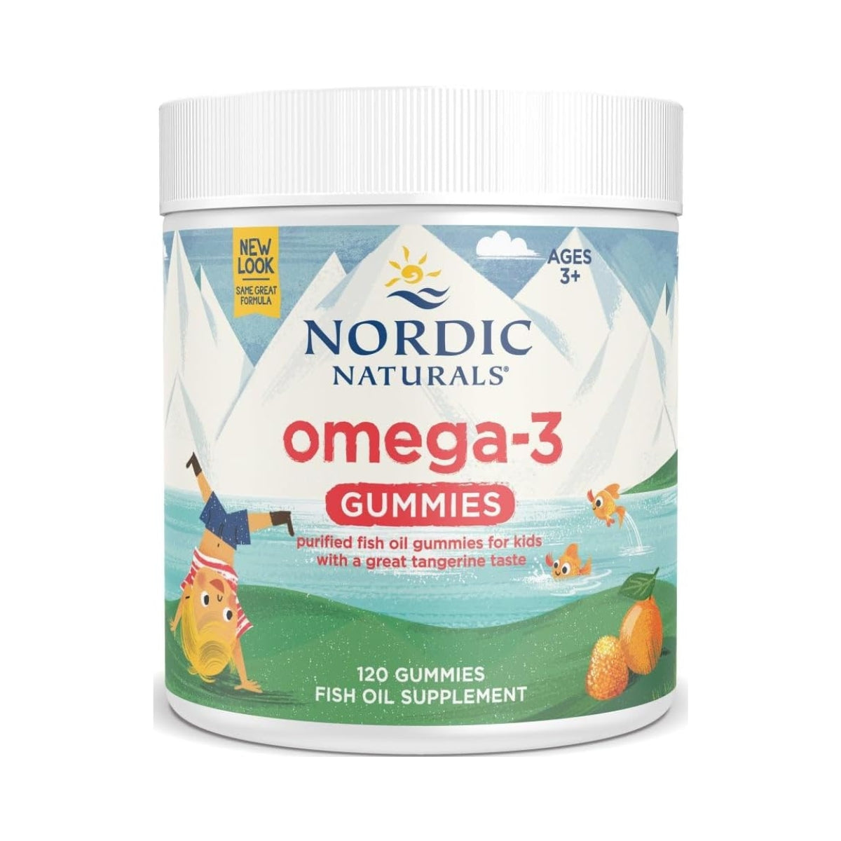 Omega 3 Gummies 120 Gomitas Nordic Naturals