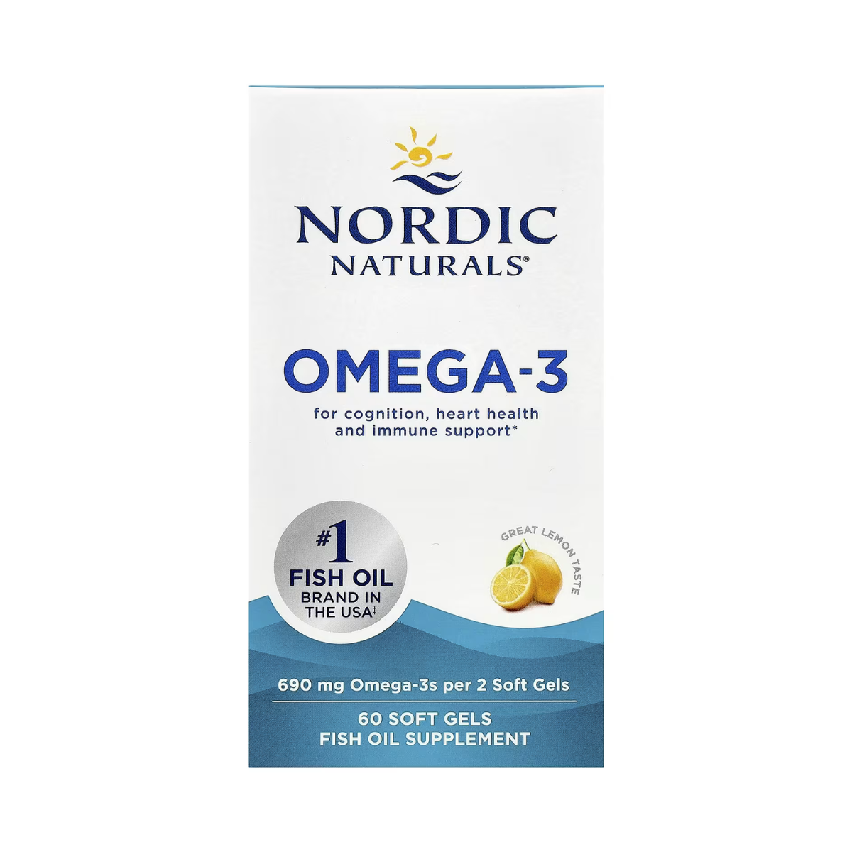 Omega 3 690 Mg 60 Capsulas Nordic Naturals