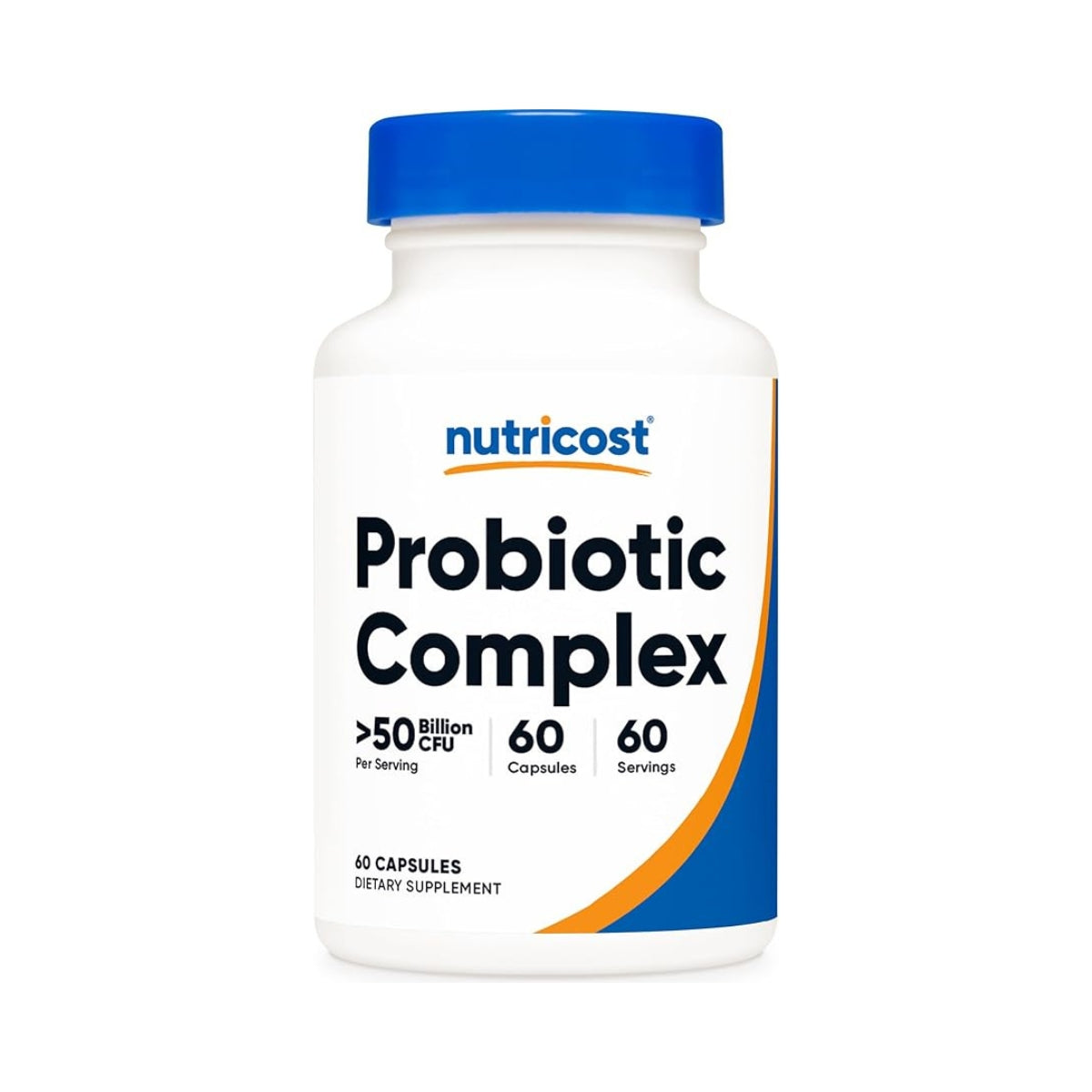 Probióticos 50 Billones Ufc 60 Capsulas Nutricost