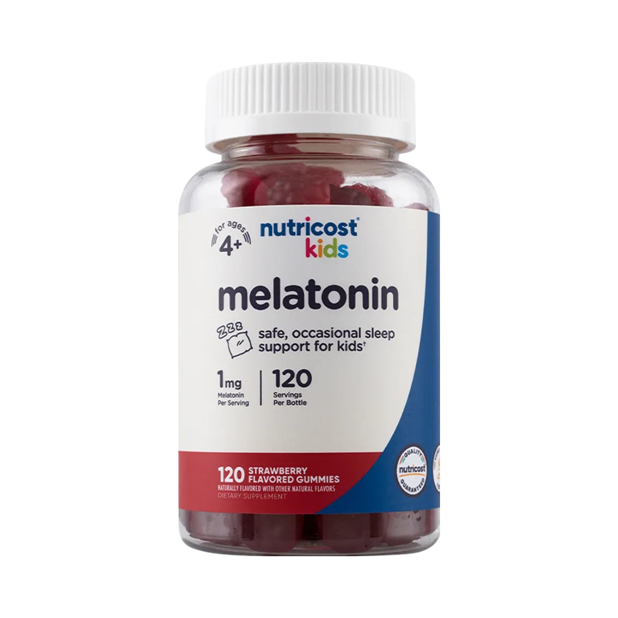 Melatonina Kids 1 mg 120 Gomitas Nutricost