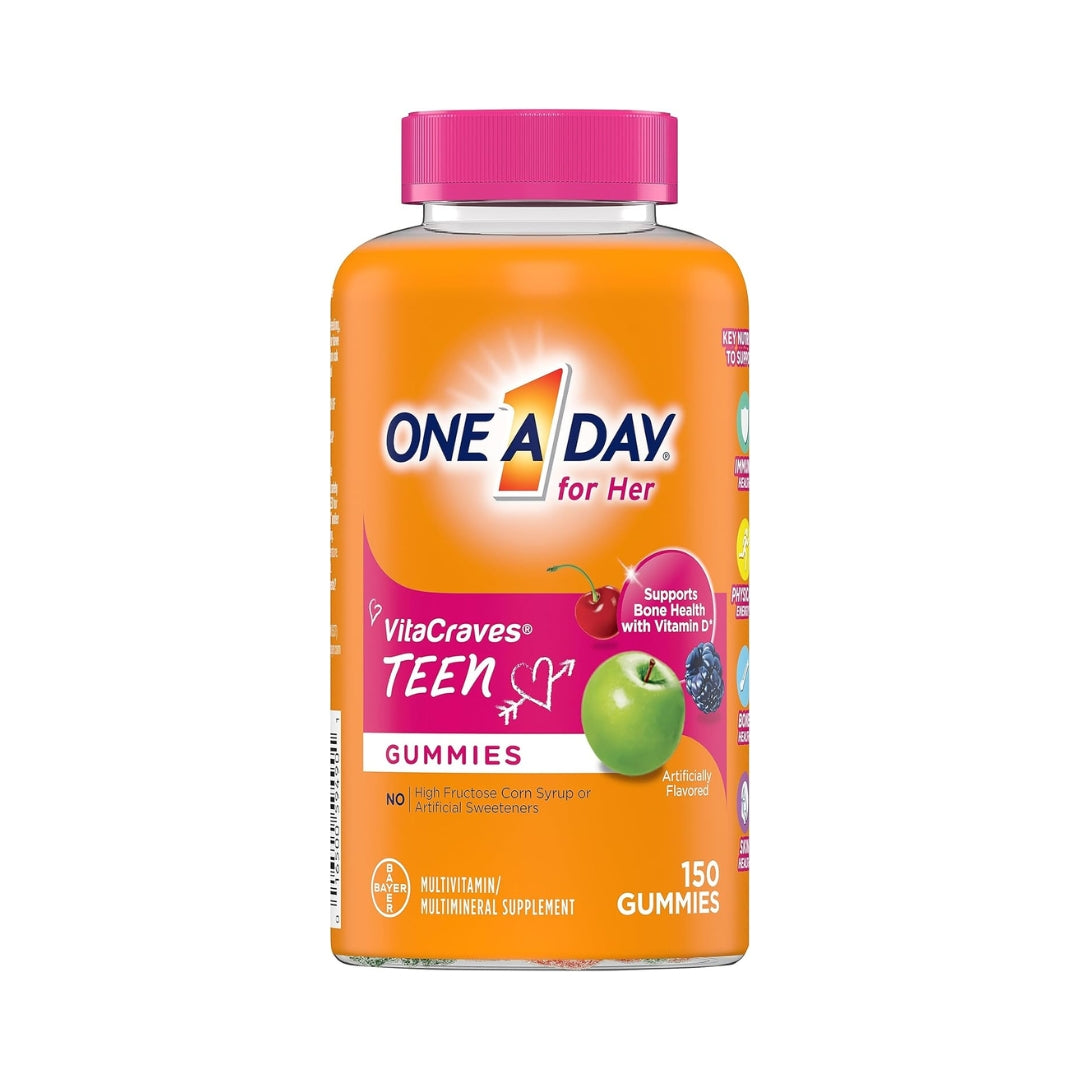 VitaCraves Adolescente Mujeres  150 Gomitas One A Day