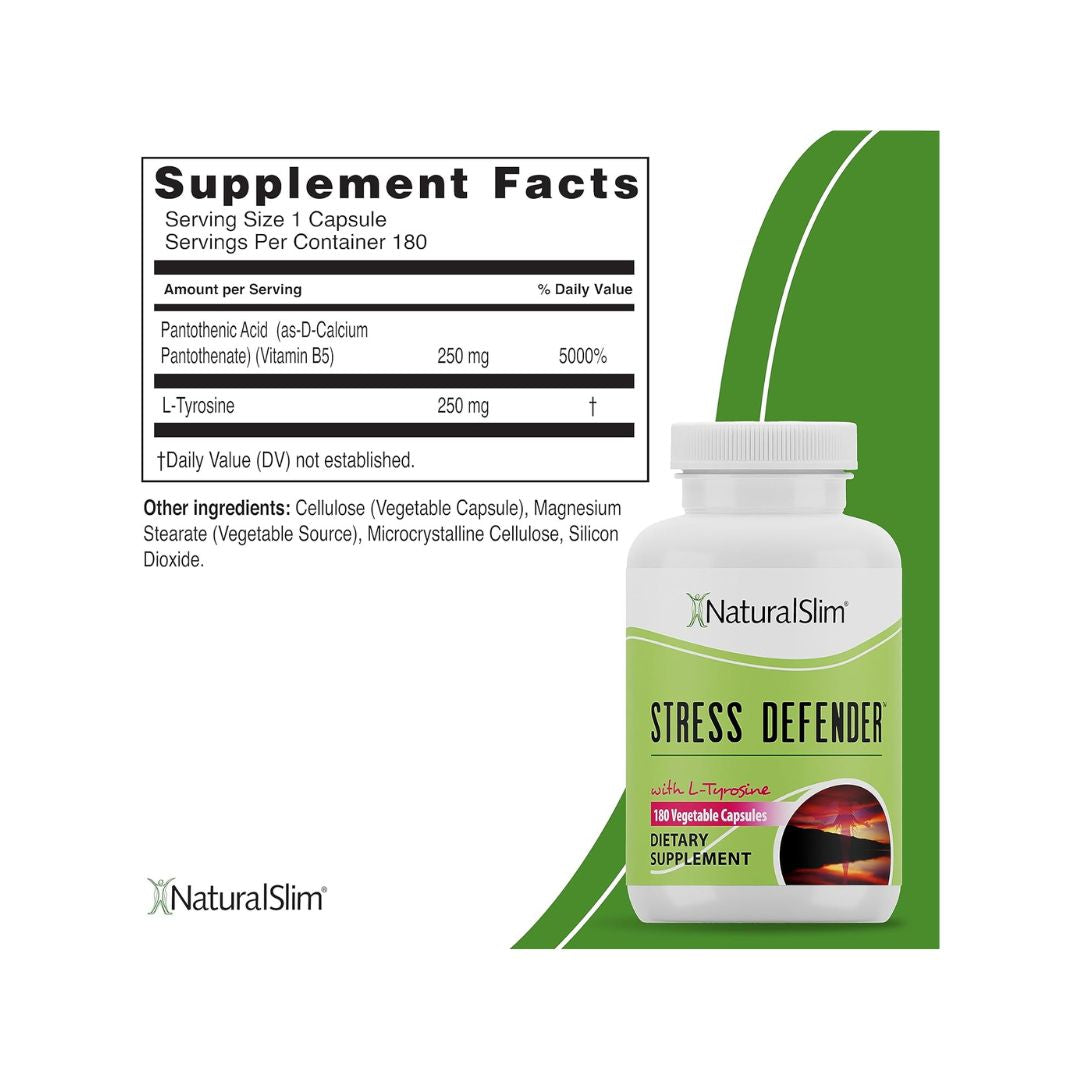 Stress Defender 180 Capsulas Natural Slim