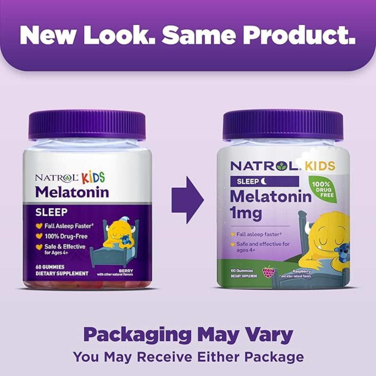 Gomitas Melatonina Kids 1Mg 60 Und Natrol