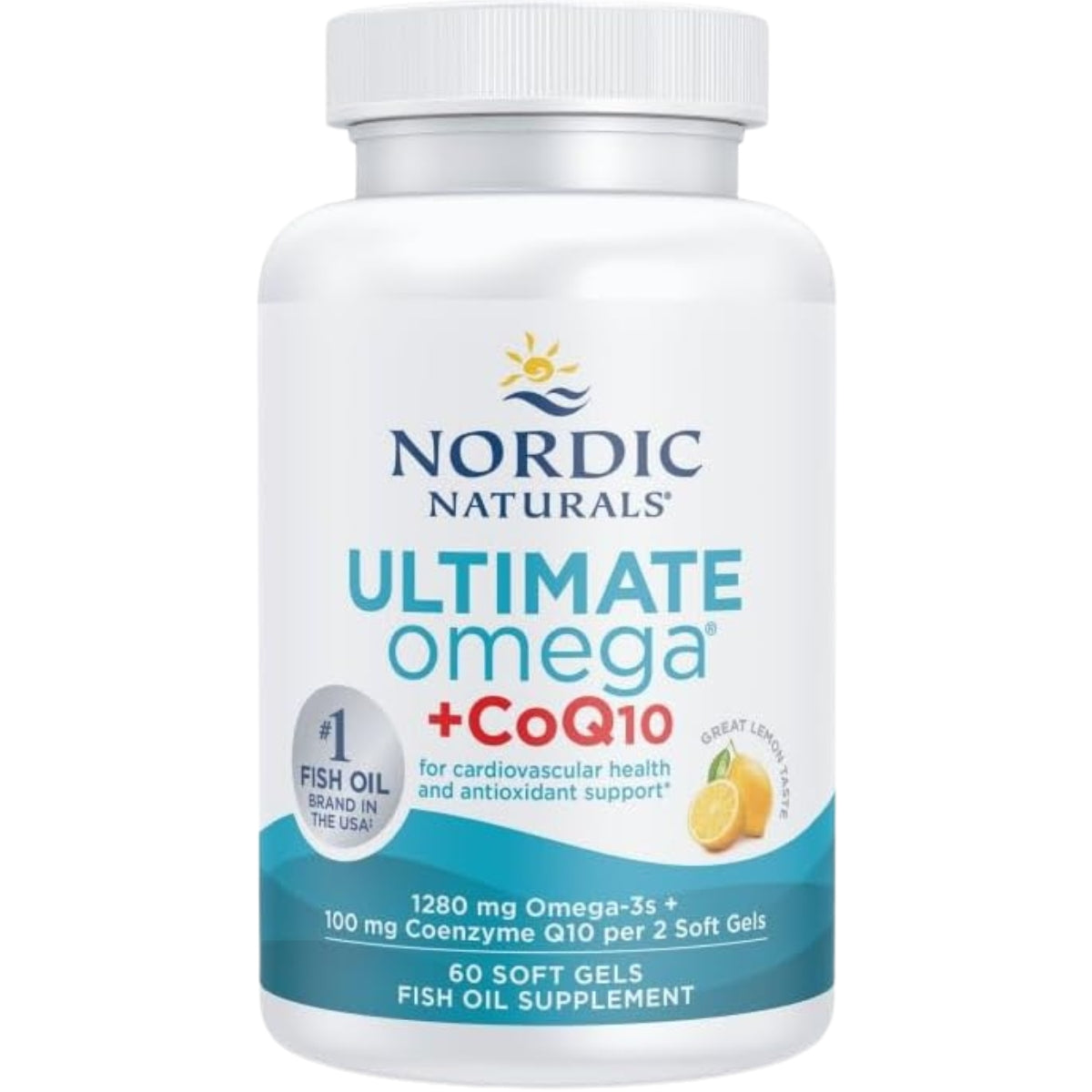Ultimate Omega Con CoQ10 1280 Mg 60 Sofrgels Nordic Naturals