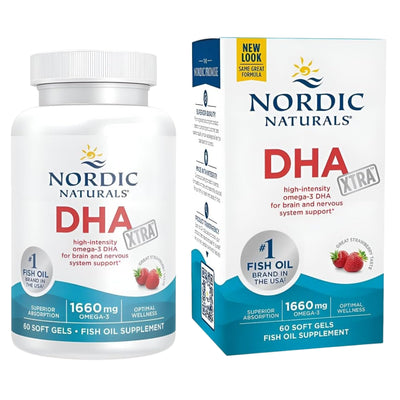 New Dha Xtra 60 Capsulas Nordic Naturals