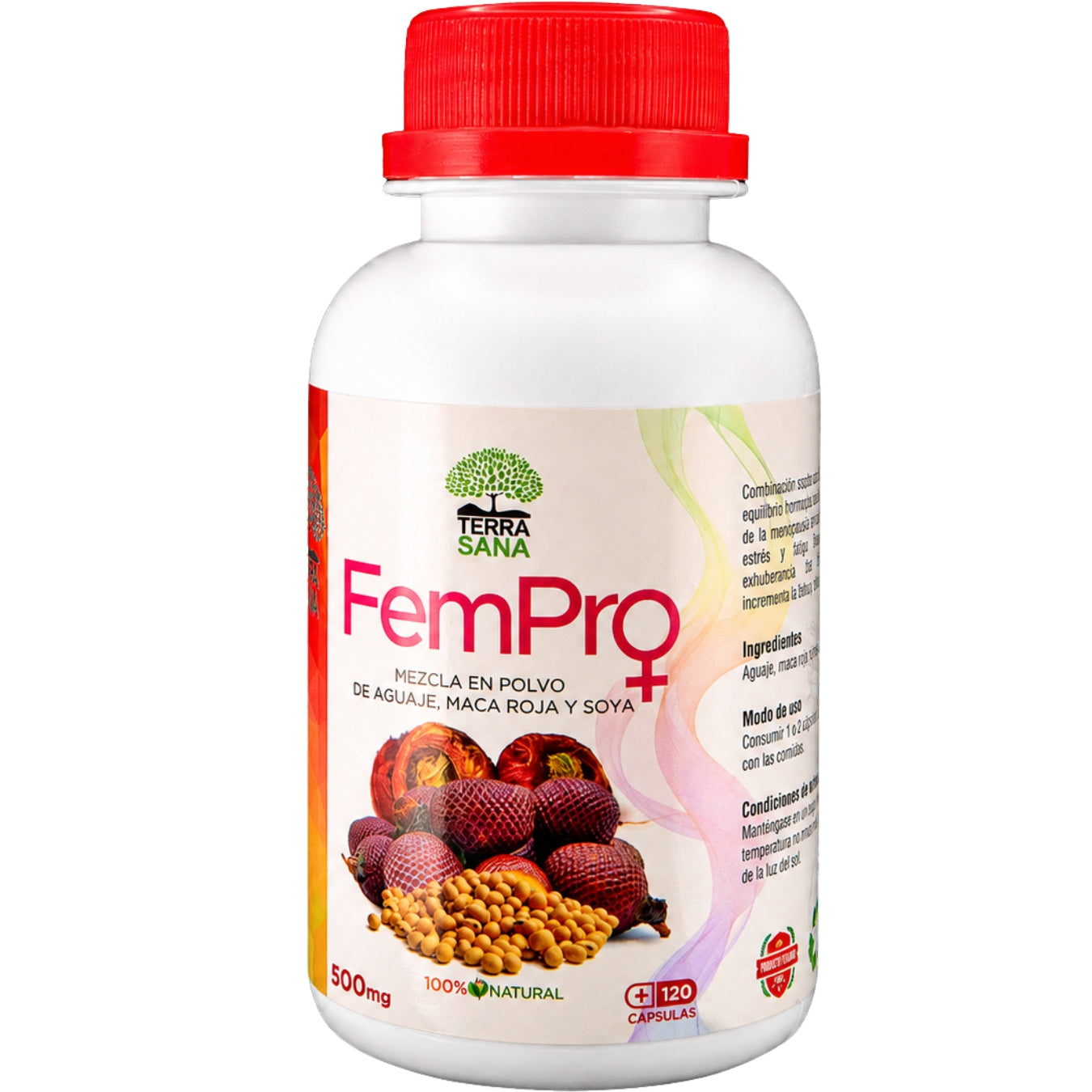 Fempro 120 Capsulas 500Mg Terra Sana