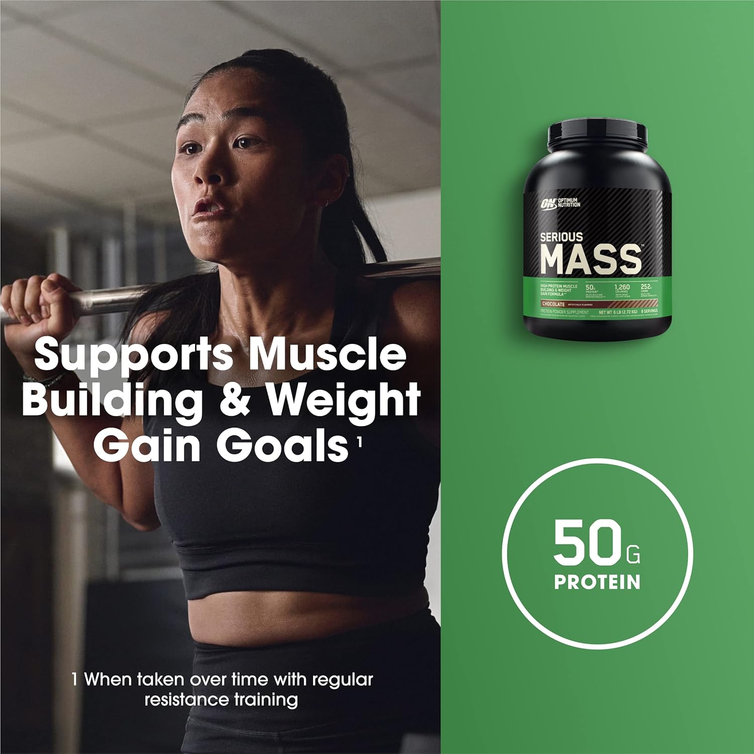 Proteina Serious Mass 6 Lb Optimum Nutrition