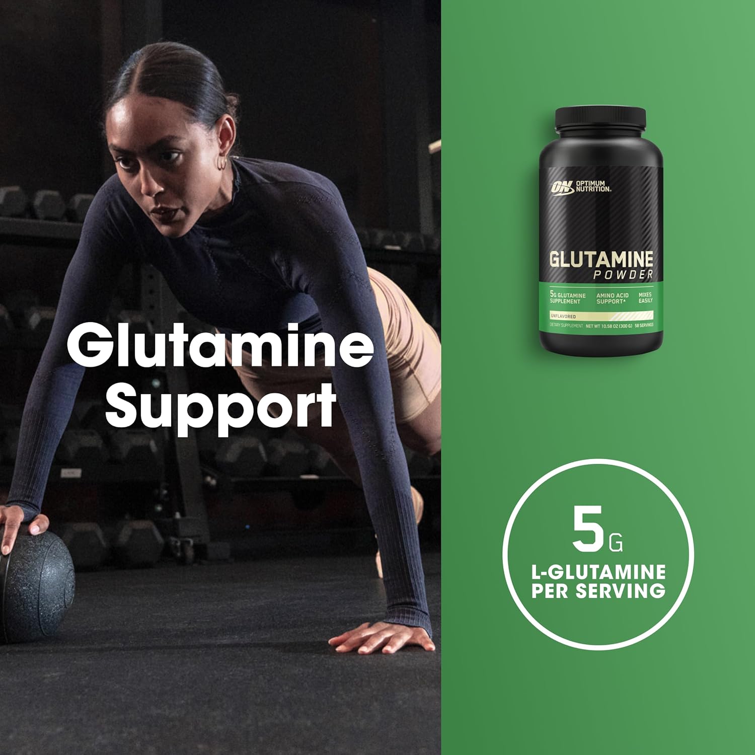 Glutamina Powder 300 G Optimum Nutrition