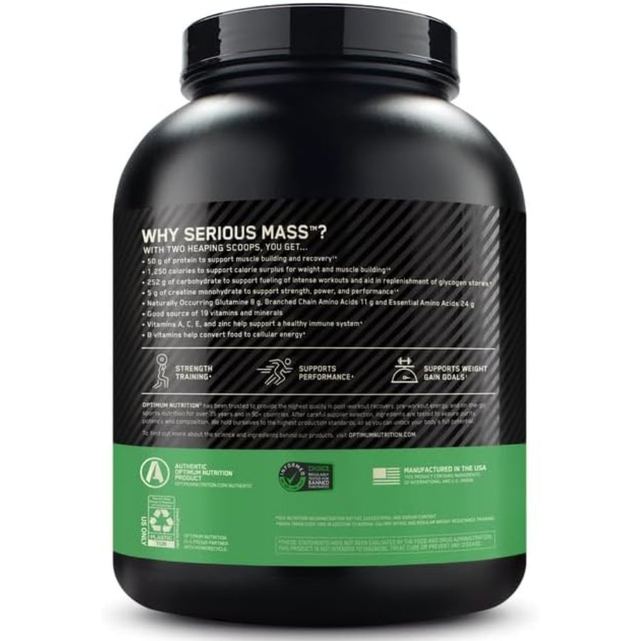 Proteina Serious Mass 6 Lb Optimum Nutrition