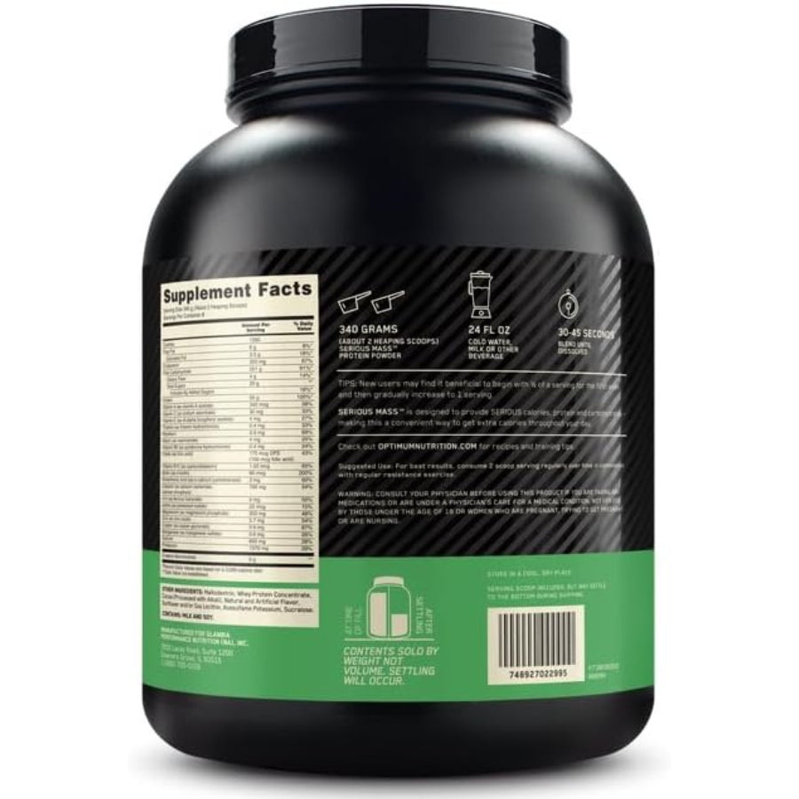 Proteina Serious Mass 6 Lb Optimum Nutrition