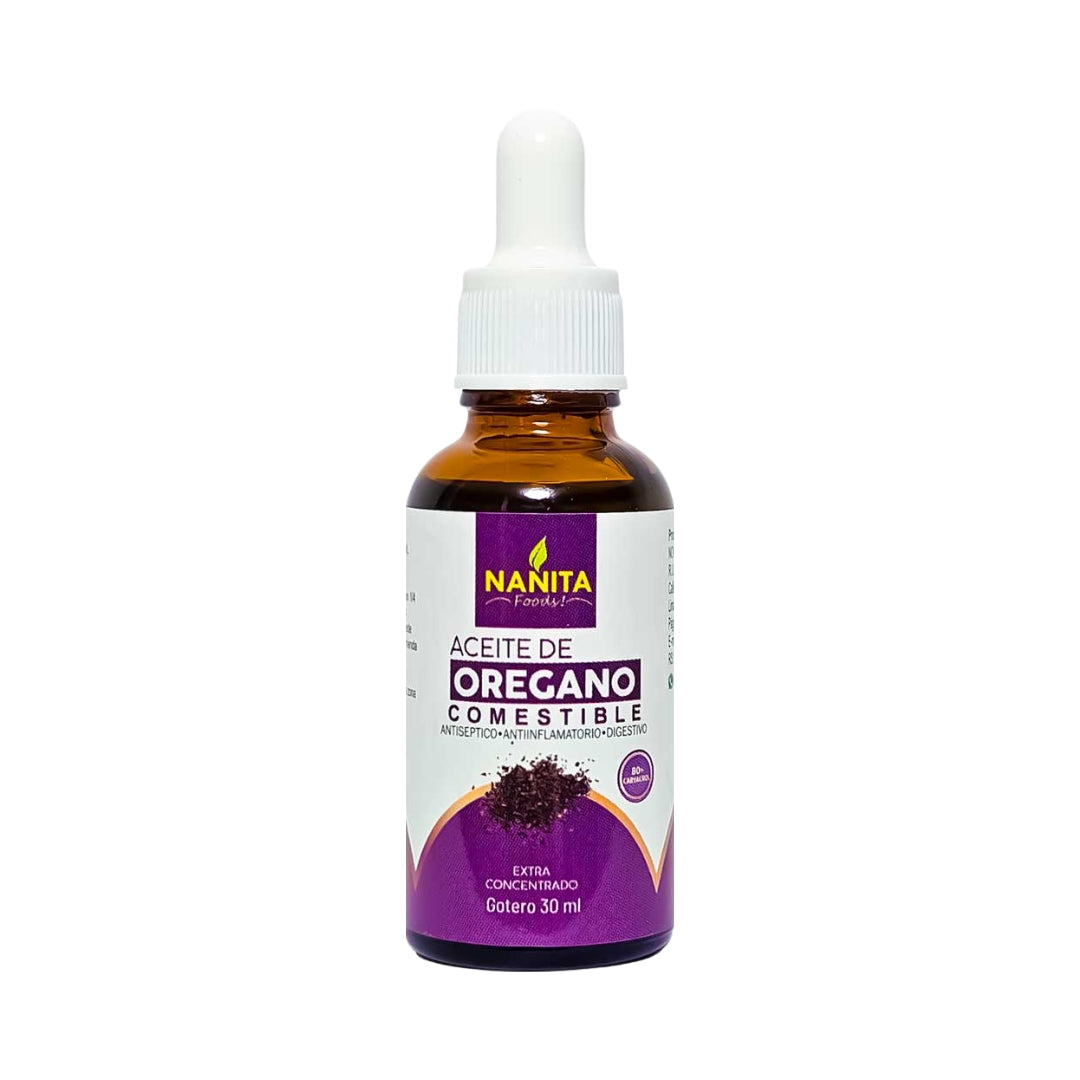 Aceite De Oregano 30 MI Nanita Foods