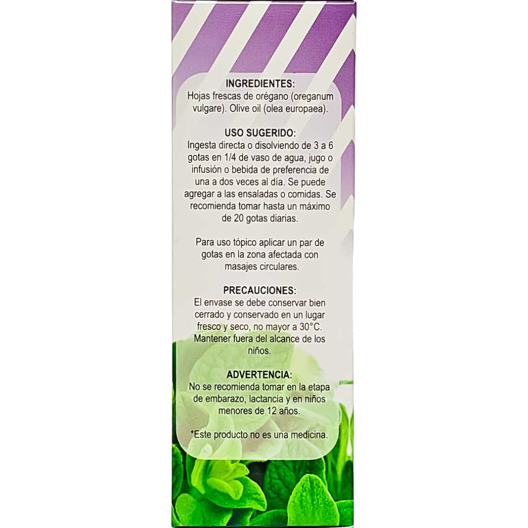Aceite De Oregano 30 MI Nanita Foods