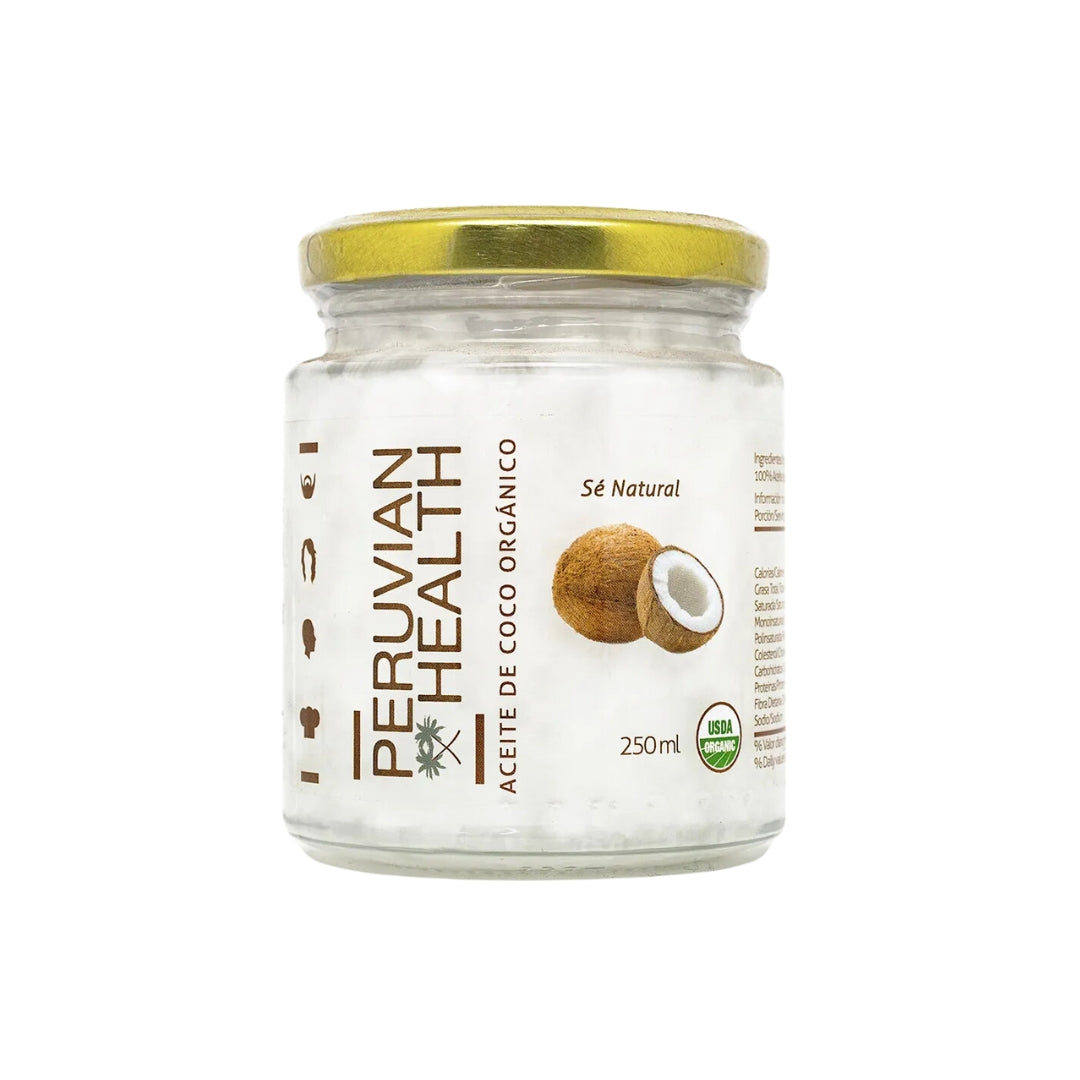Aceite De Coco Organico Peruvian Health