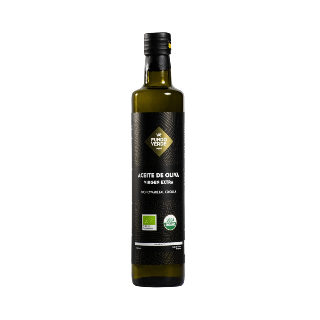 Aceite De Oliva Extra Virgen 500 Ml Fundo Verde