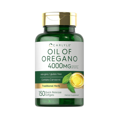 Aceite De Oregano 4000Mg 150 Capsulas Carlyle