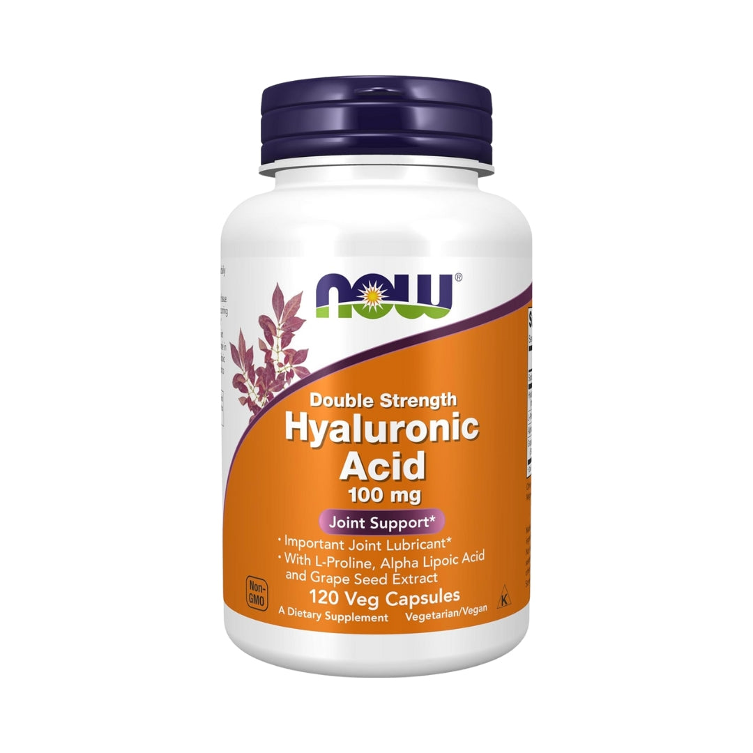 Acido Hialuronico 100 Mg 120 Capsulas Now