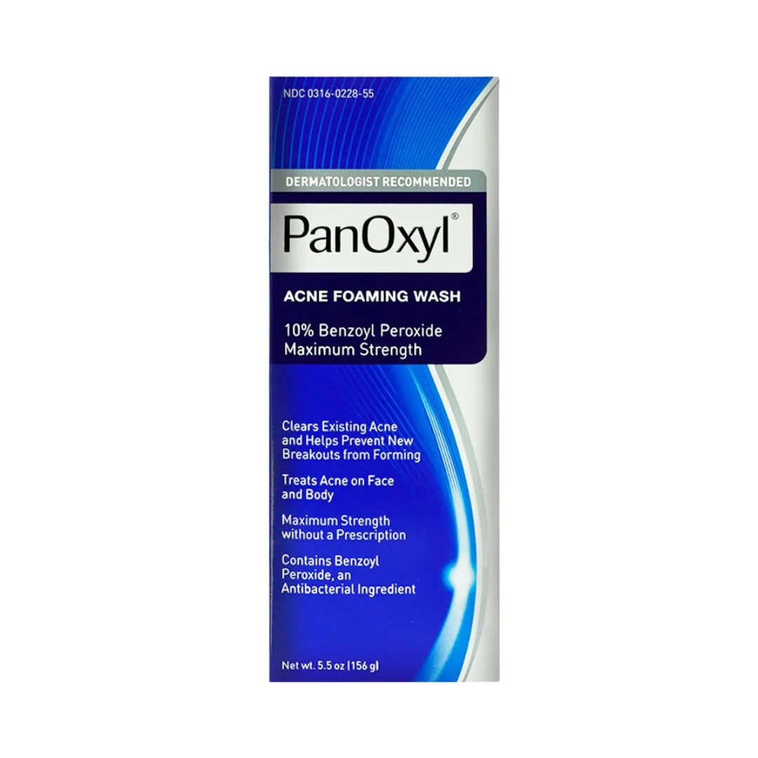 Acne Foaming Wash 10% Benzoyl 156 Gr PanOxyl