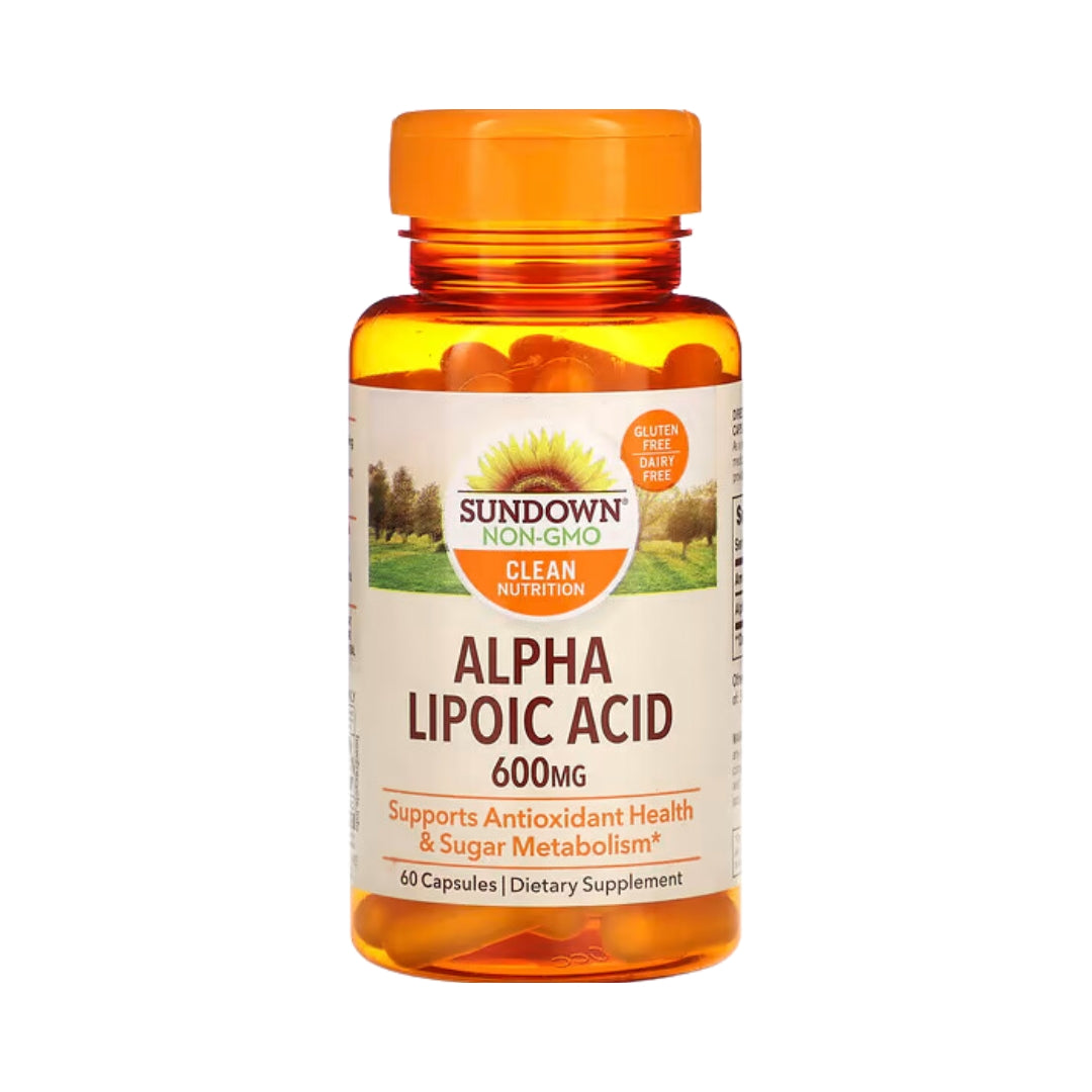 Alpha Lipoic Acid 600 Mg 60 Capsulas Sundown