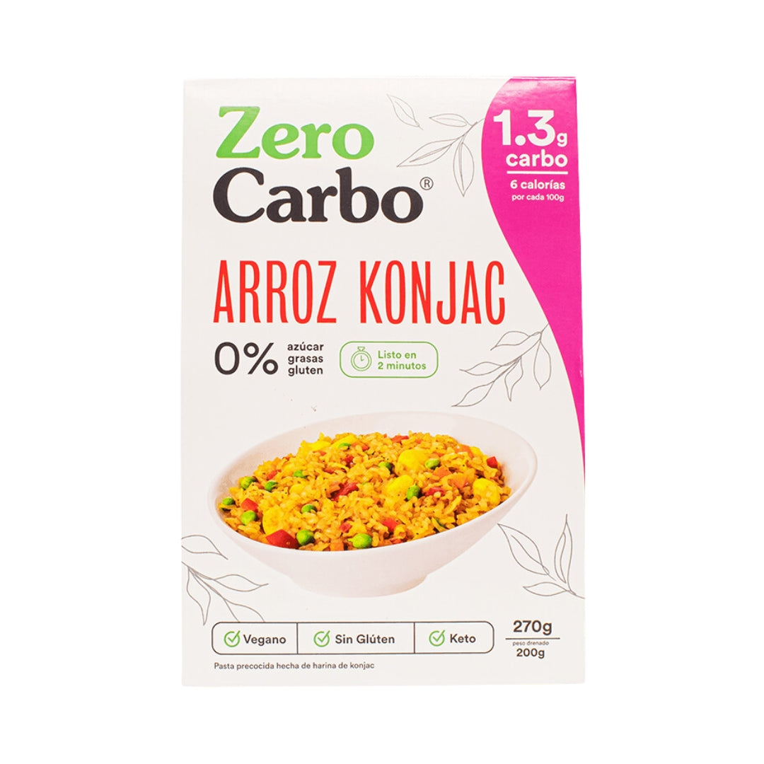 Arroz Konjac 270 Gr Zero Carbo