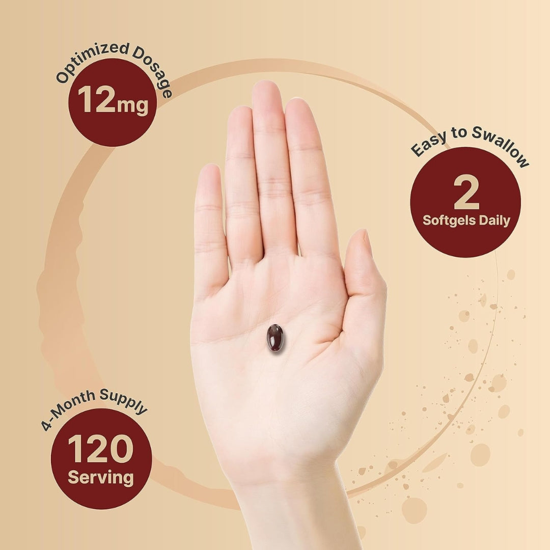 Astaxantina 12 Mg 240 Capsulas Softgels Naturebell