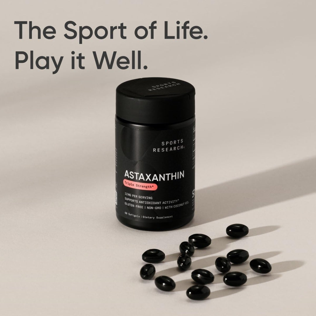 Astaxantina 12 Mg Triple Fuerza 60 Softgel Sports Research