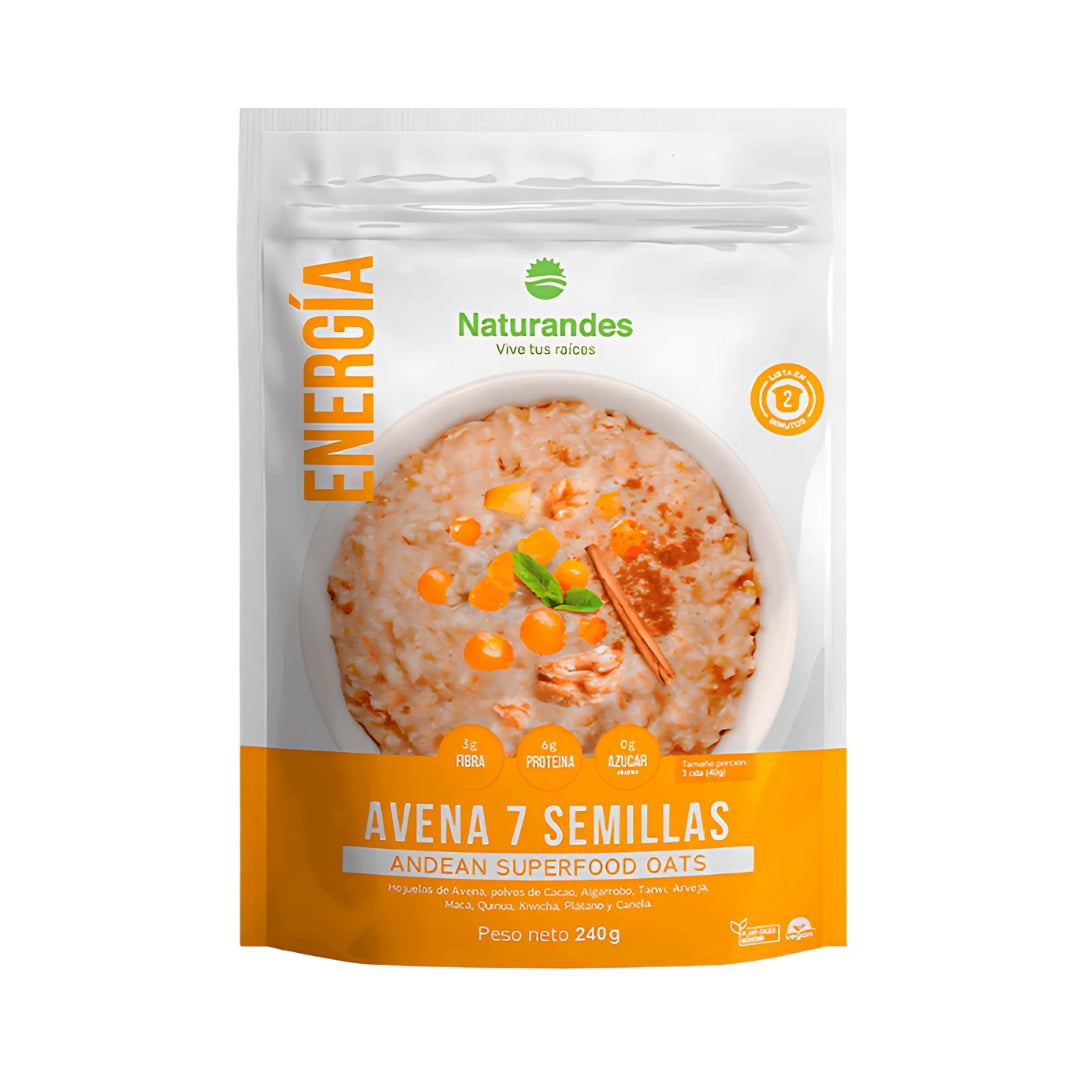 Avena 7 Semillas Energia 240 Gr Naturandes