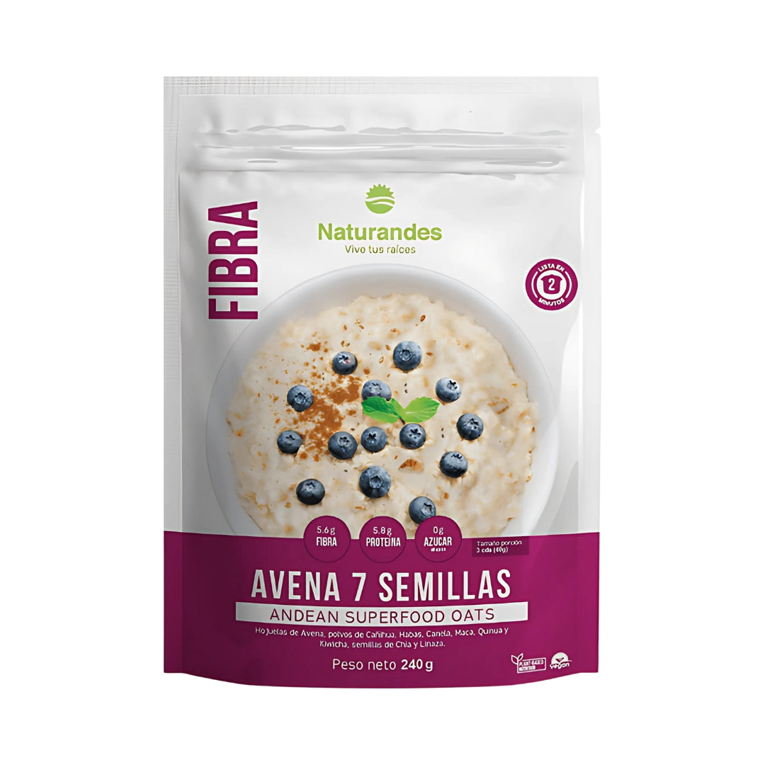 Avena 7 Semillas Fibra 240 Gr Naturandes