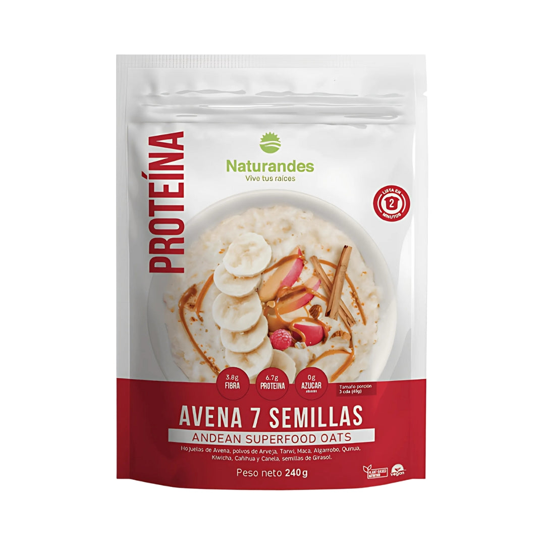 Avena 7 Semillas Proteina 240 Gr Naturandes