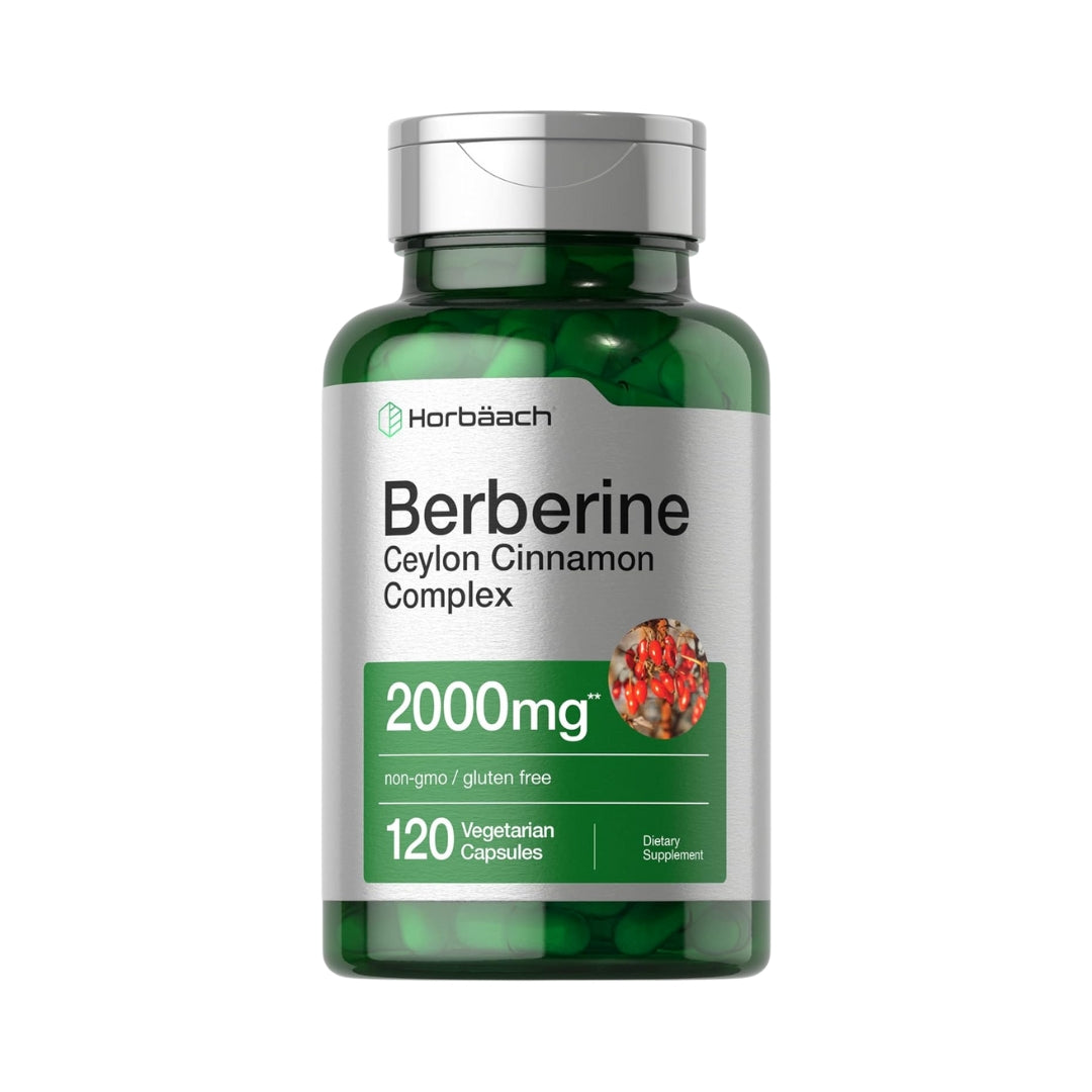 Berberine 2000 Mg 120 Capsulas Horbaach