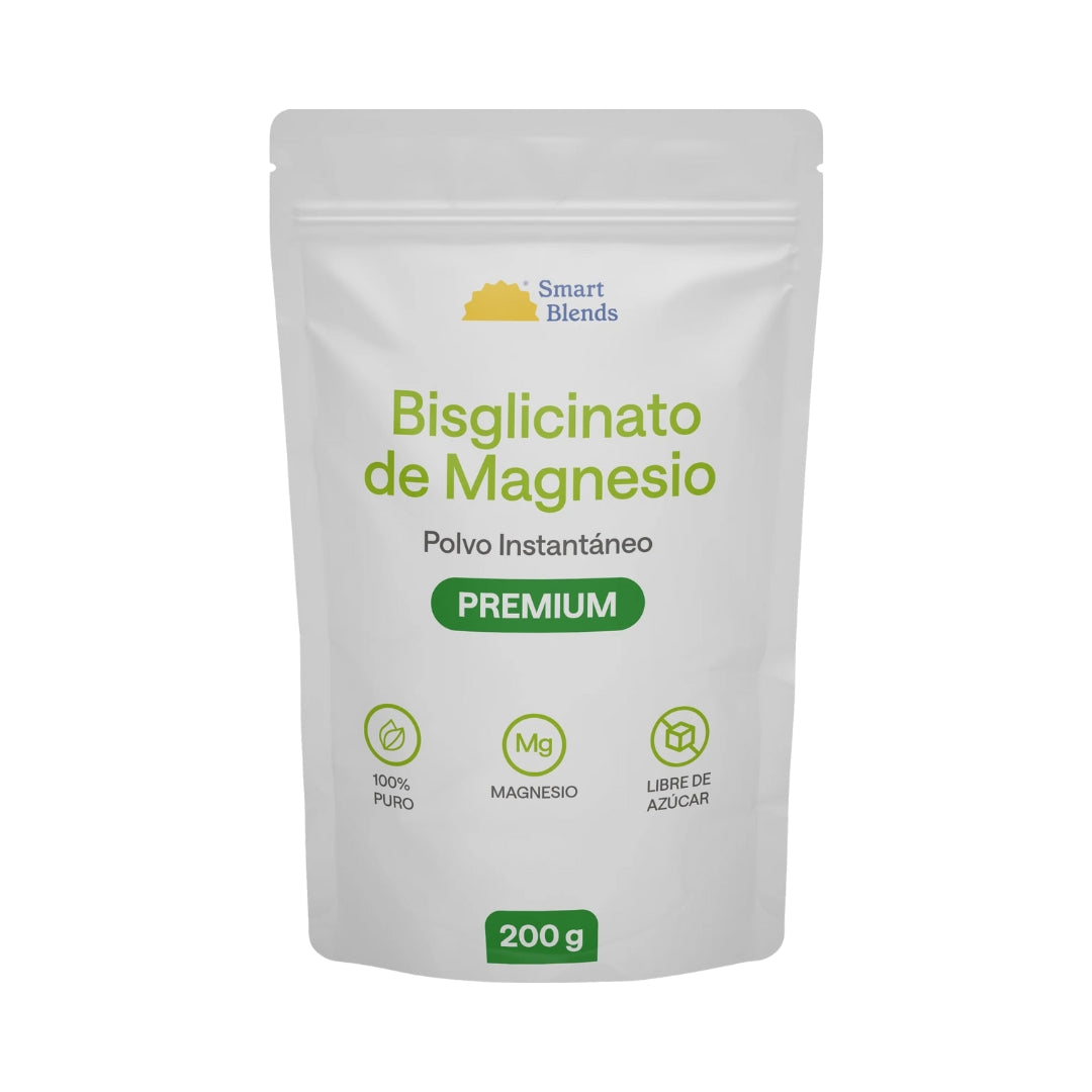 Bisglicinato De Magnesio 200 Gr Smart Blends