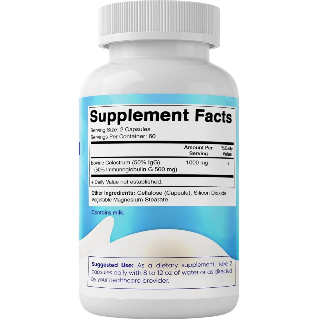 Calostro 1000 Mg 120 Capsulas Vitamatic