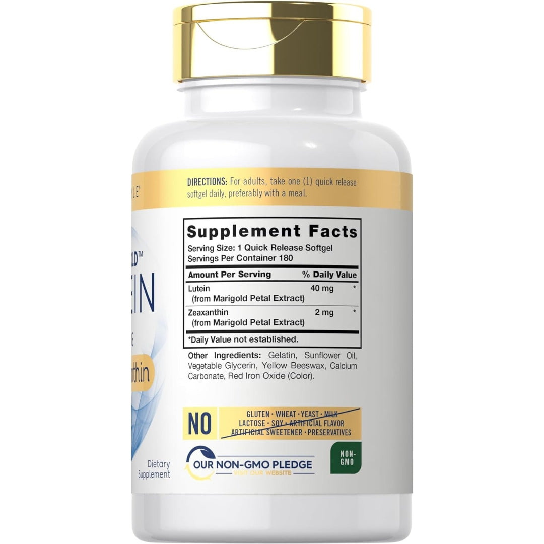 Luteina y Zeaxantina Softgels Carlyle