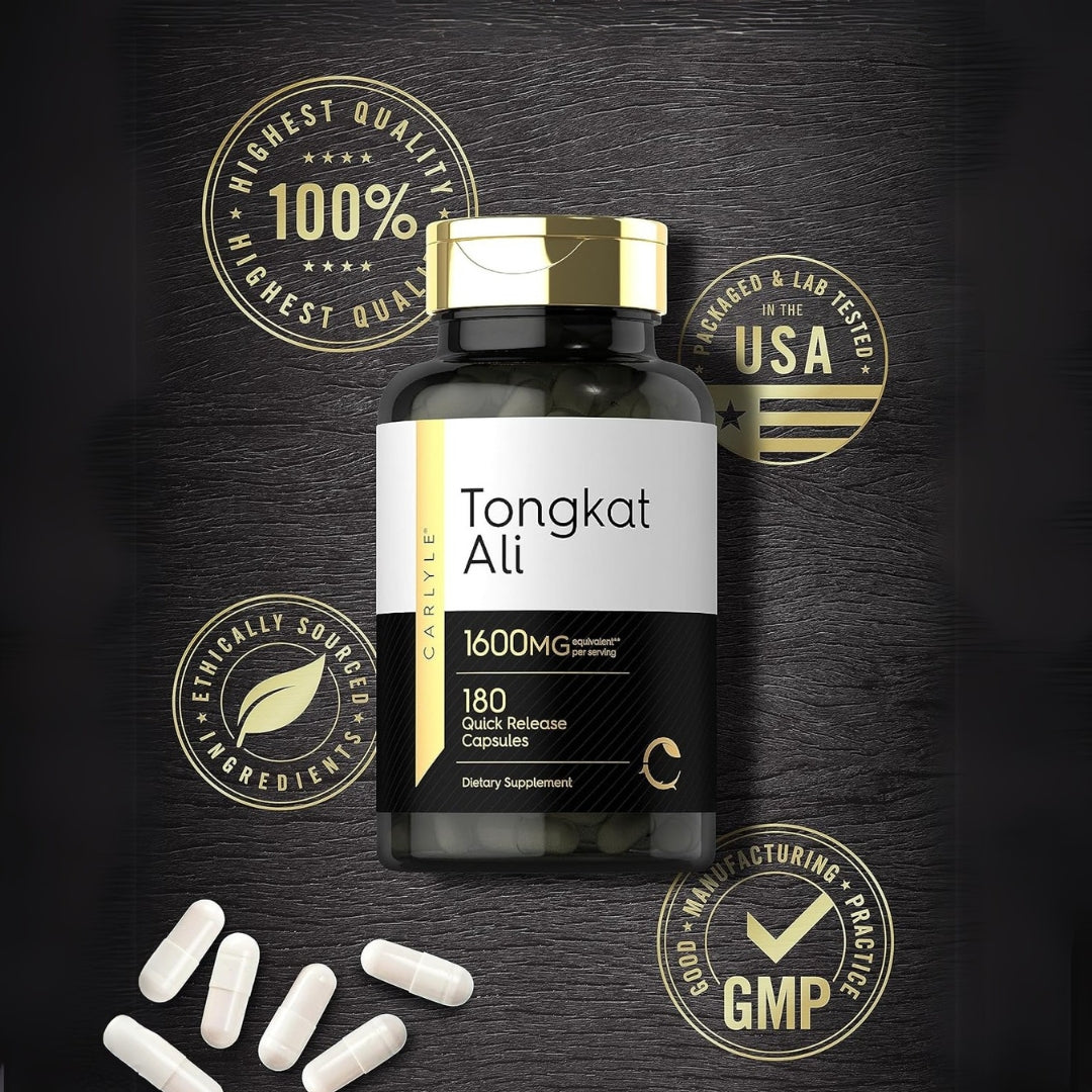 Tongkat Ali 1600 Mg 180 Capsulas Carlyle