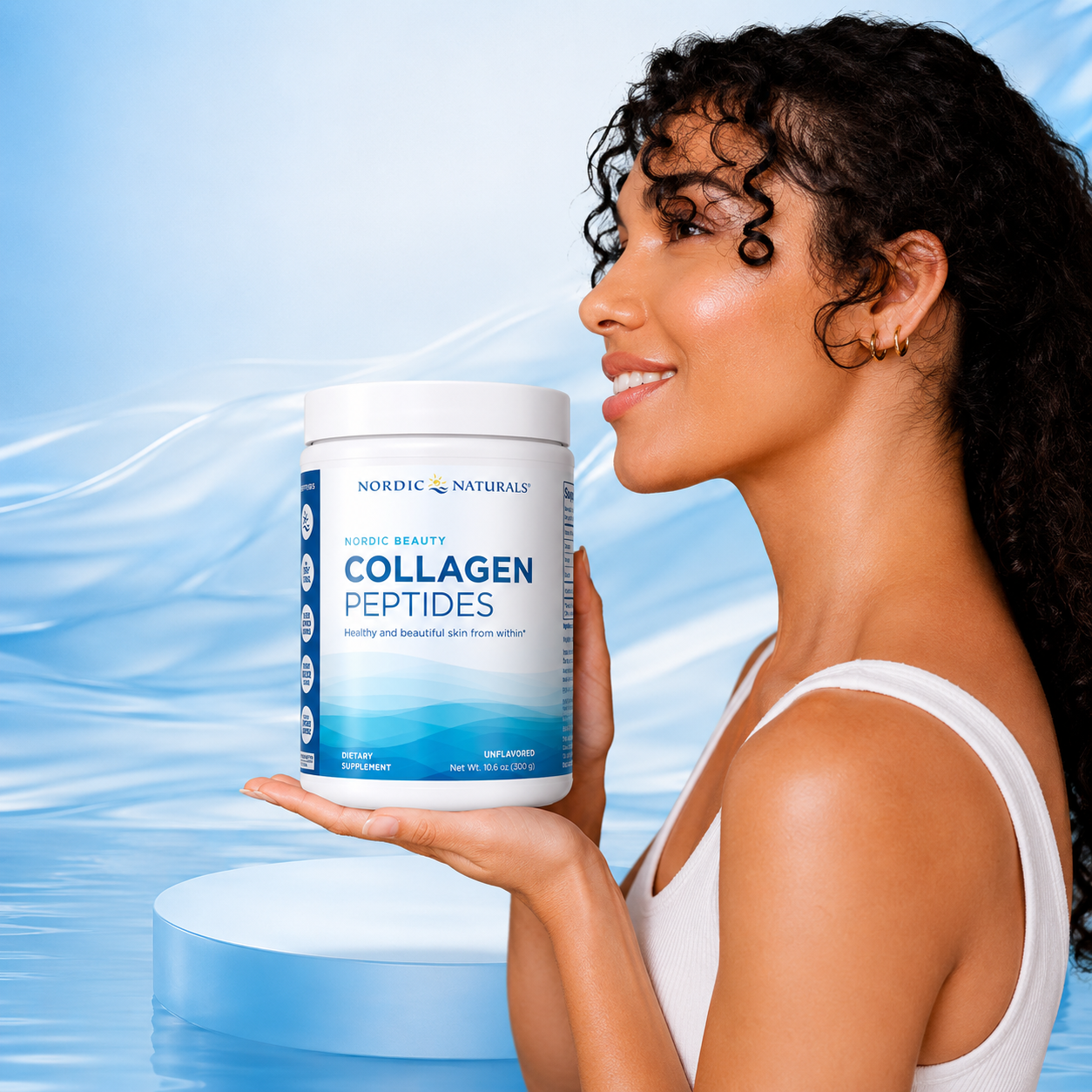 Peptidos De Colágeno 300 Gr Nordic Naturals