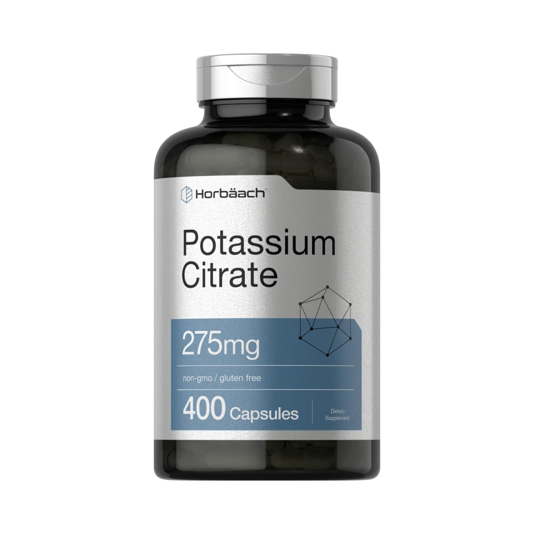 Citrato De Potasio 275 Mg  400 Capsulas Horbaach