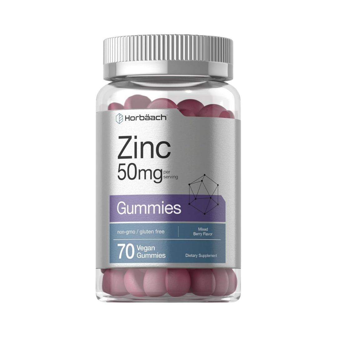 Citrato de Zinc 50 Mg 70 Gomitas Horbaach