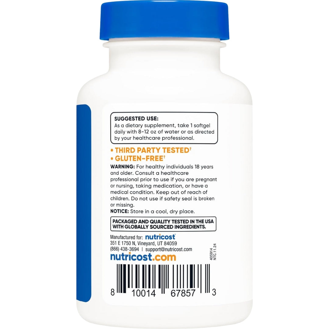 CoQ10 100 Mg 120 Capsulas Nutricost