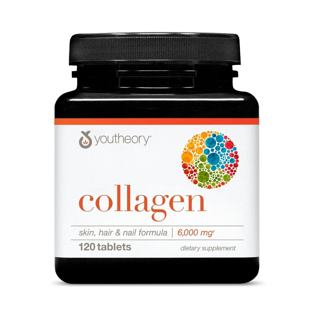 Colageno Collagen 6000 Mg 120 Tabletas Youtheory