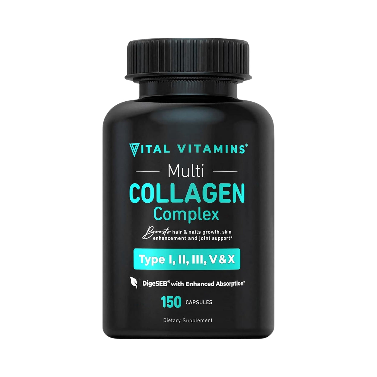 Colageno Complex 150 Capsulas Vital Vitamins