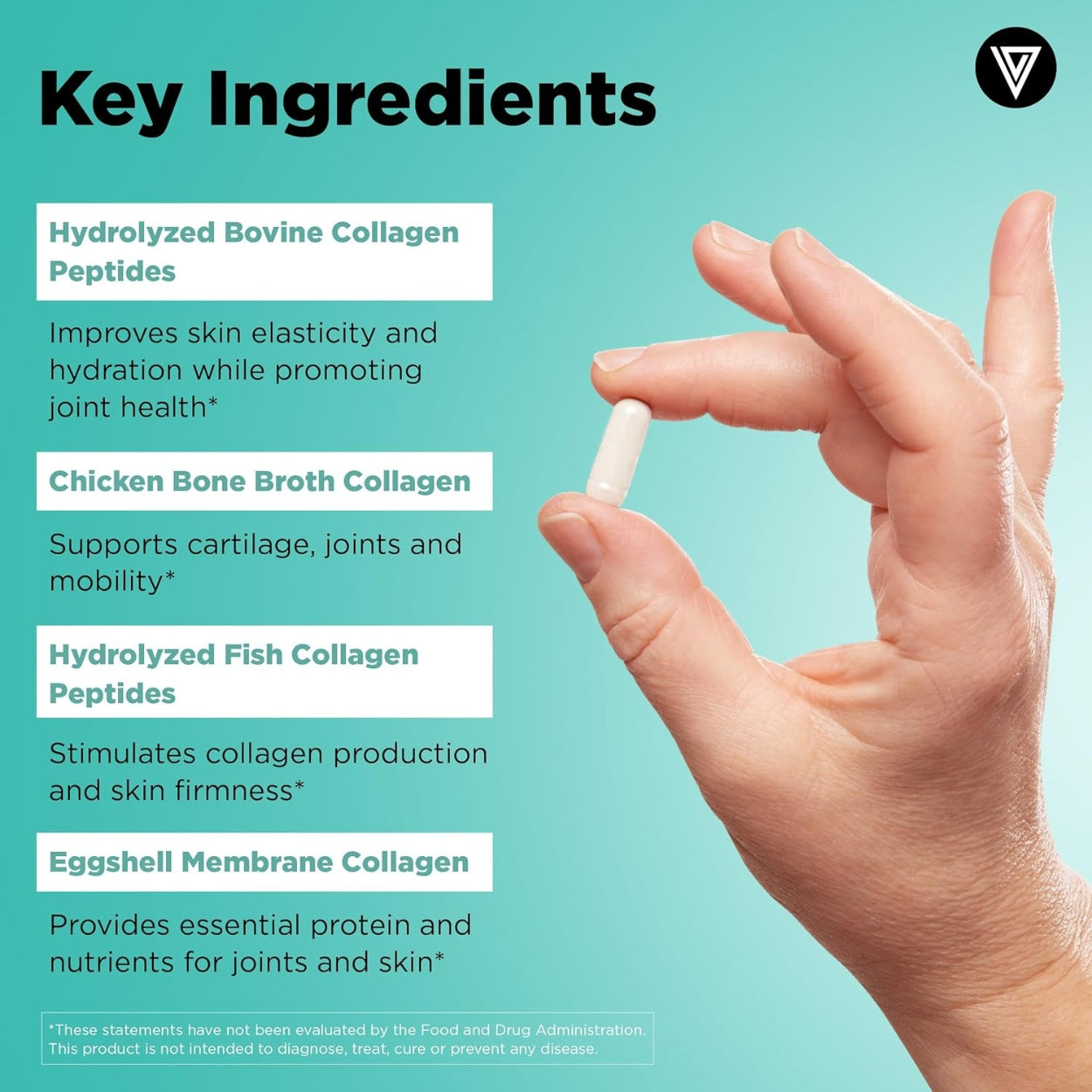 Colageno Complex 150 Capsulas Vital Vitamins