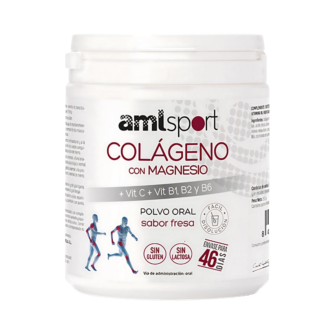 Colageno Con Magnesio Vit C Vit B1 B2 B6 350 Gr Amlsport