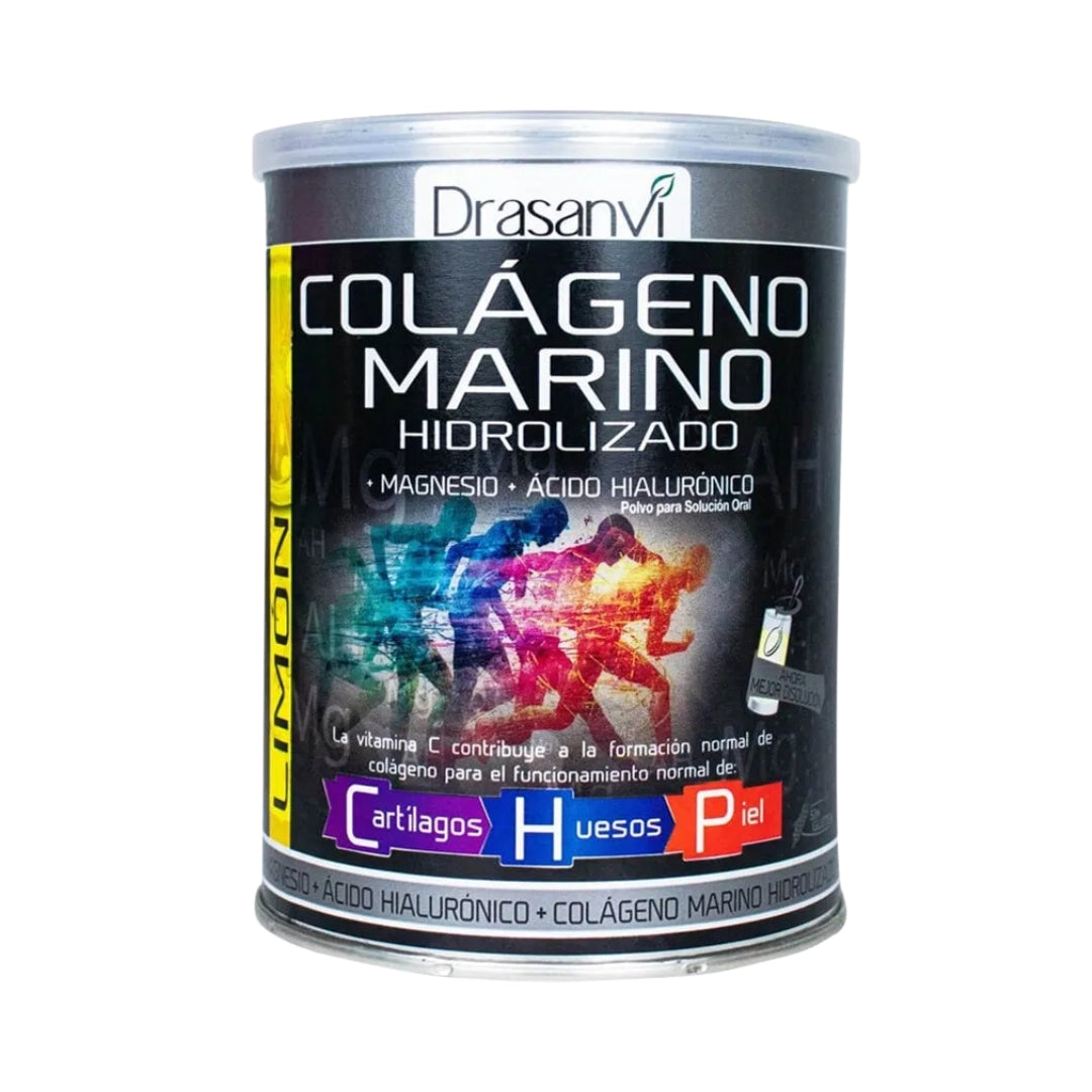 Colageno Marino Hidrolizado Magnesio Acido Hialuronico 300 Gr Drasanvi