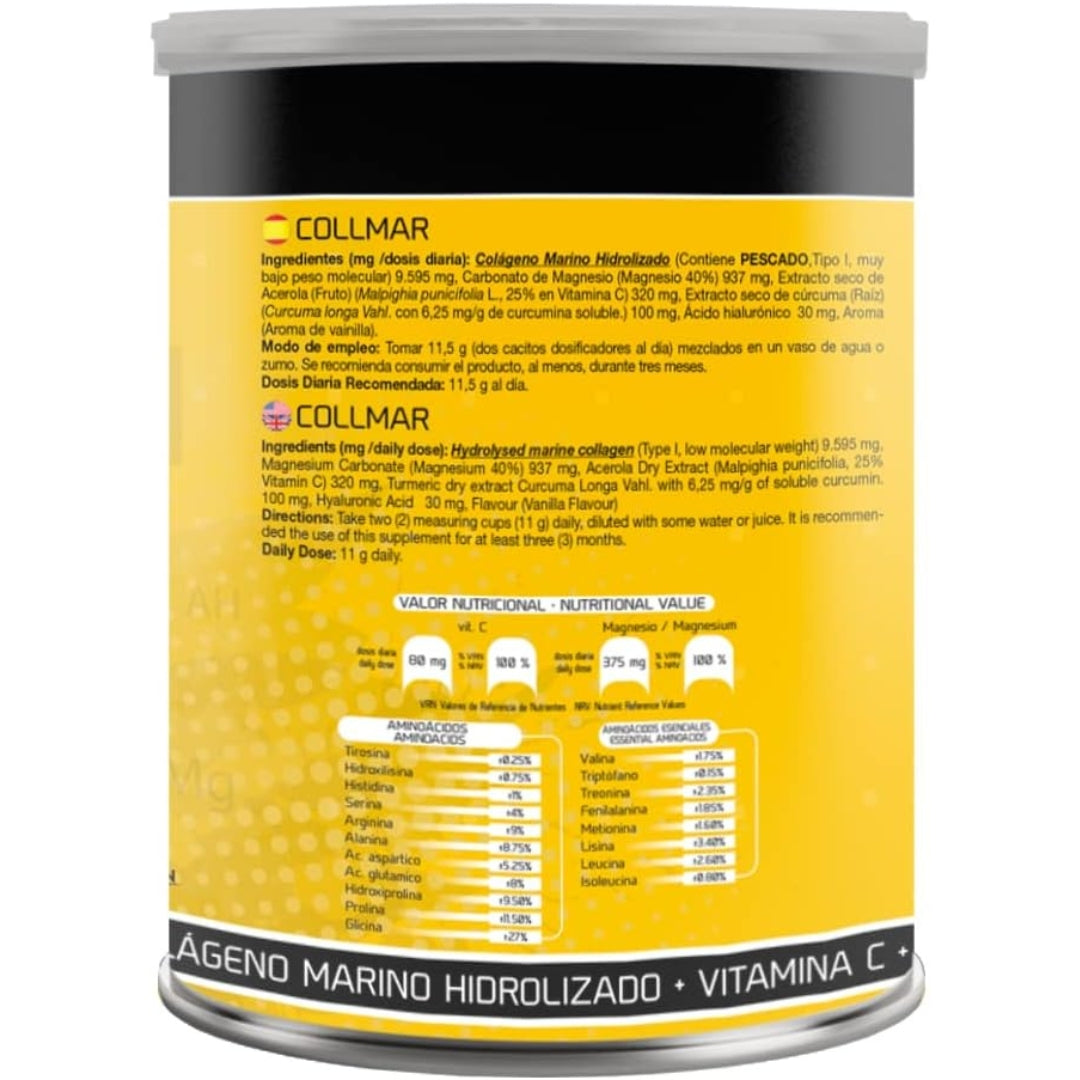 Colageno Marino Hidrolizado Con Curcuma 300 Gr Drasanvi