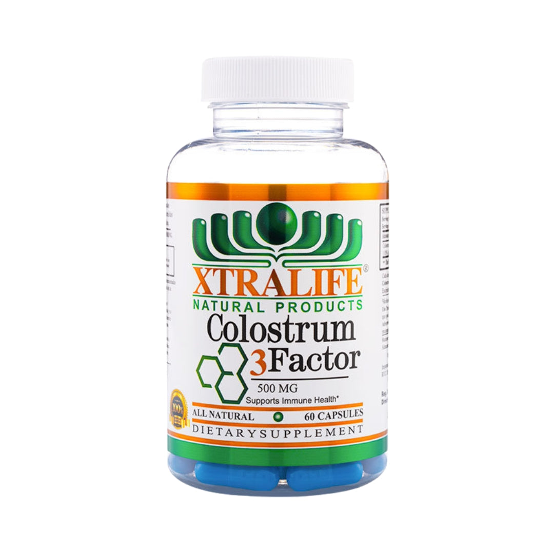Colostrum 3 Factor 500 Mg 60 Capsulas Xtralife