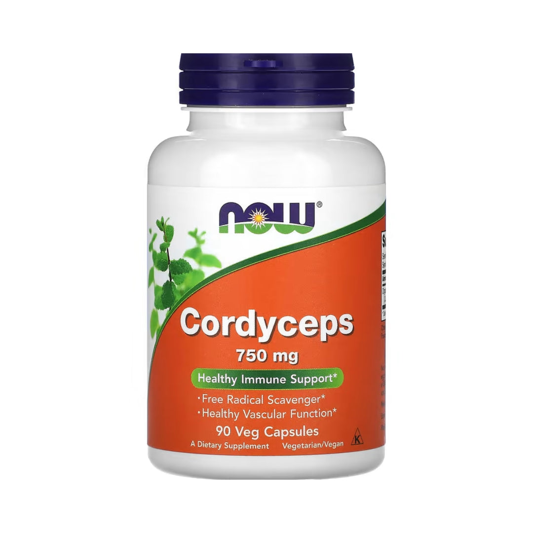 Cordyceps 750 Mg 90 Capsulas Now