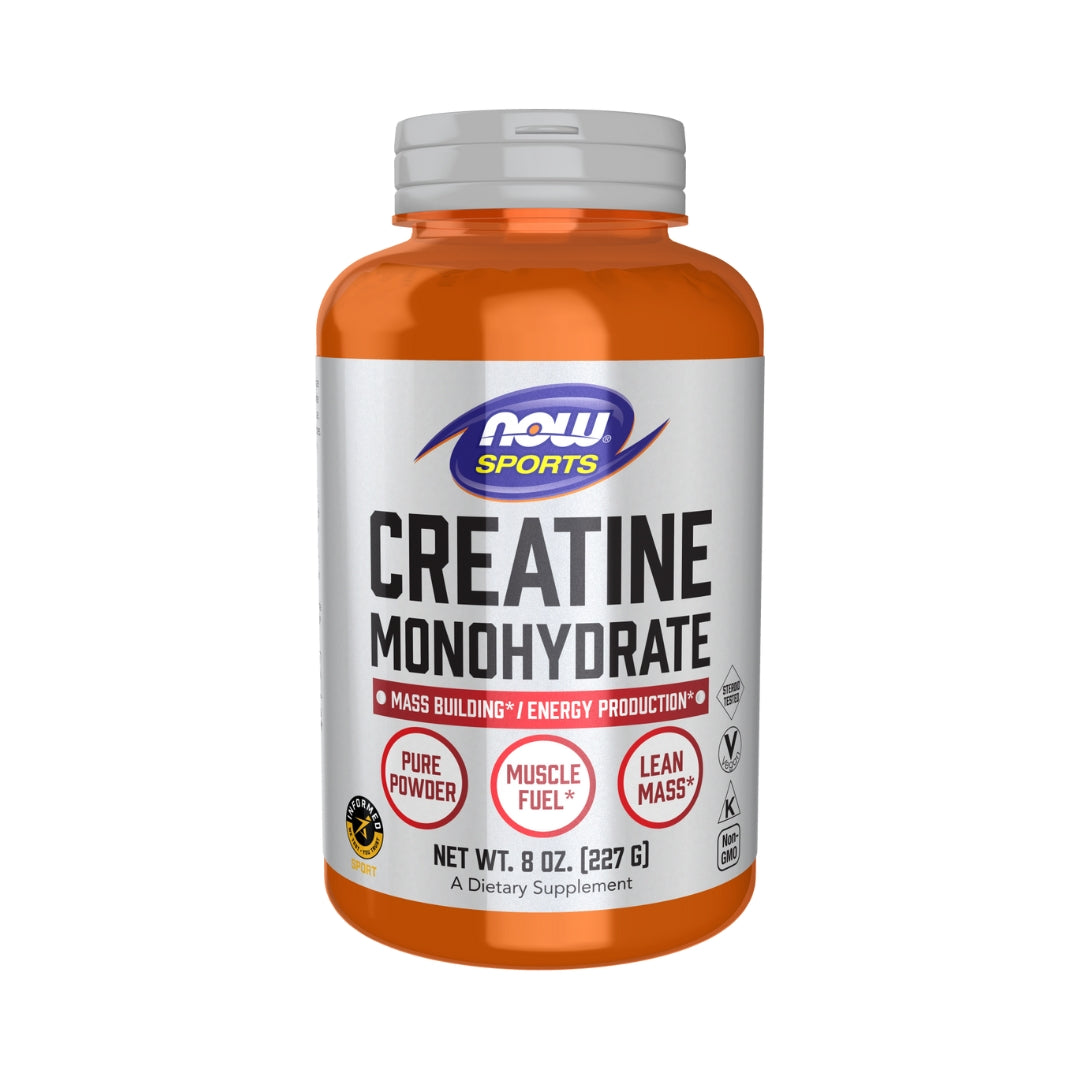 Creatine Monohydrate 227 Gr Now Sports