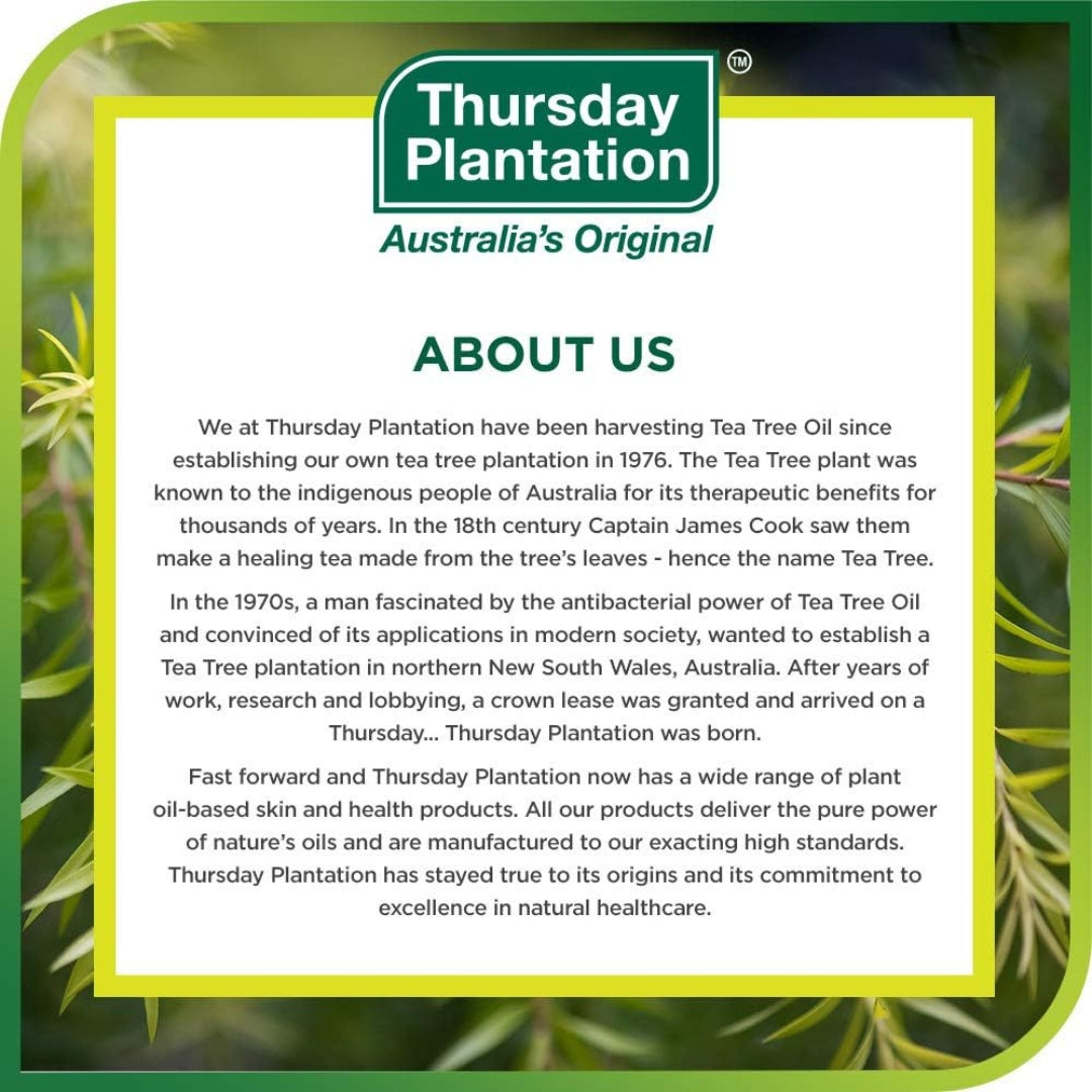 Crema Antiseptica y Antibacteriana De Arbol De Te 100 Gr Thursday Plantation