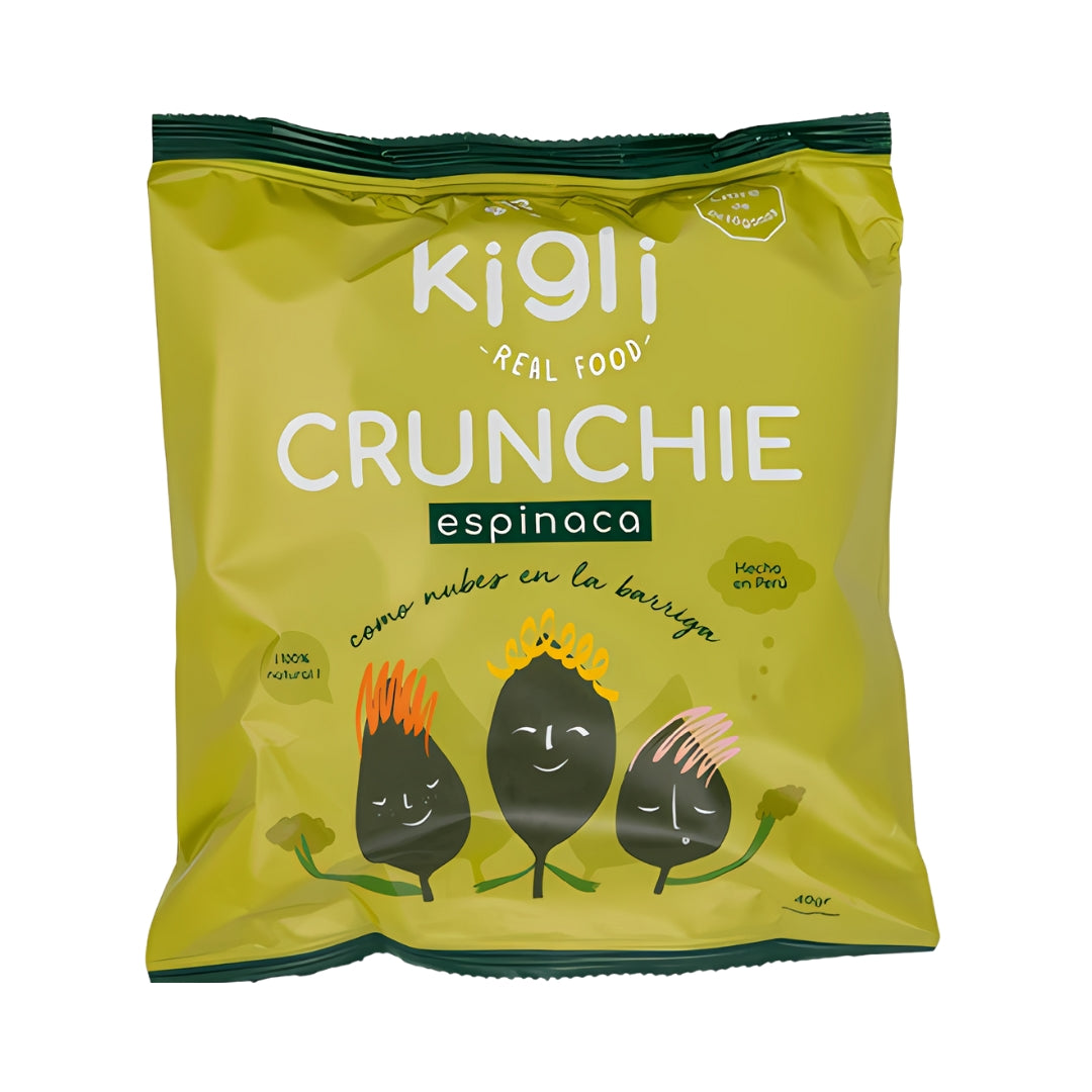 Crunchie Espinaca 40 Gr Kigli