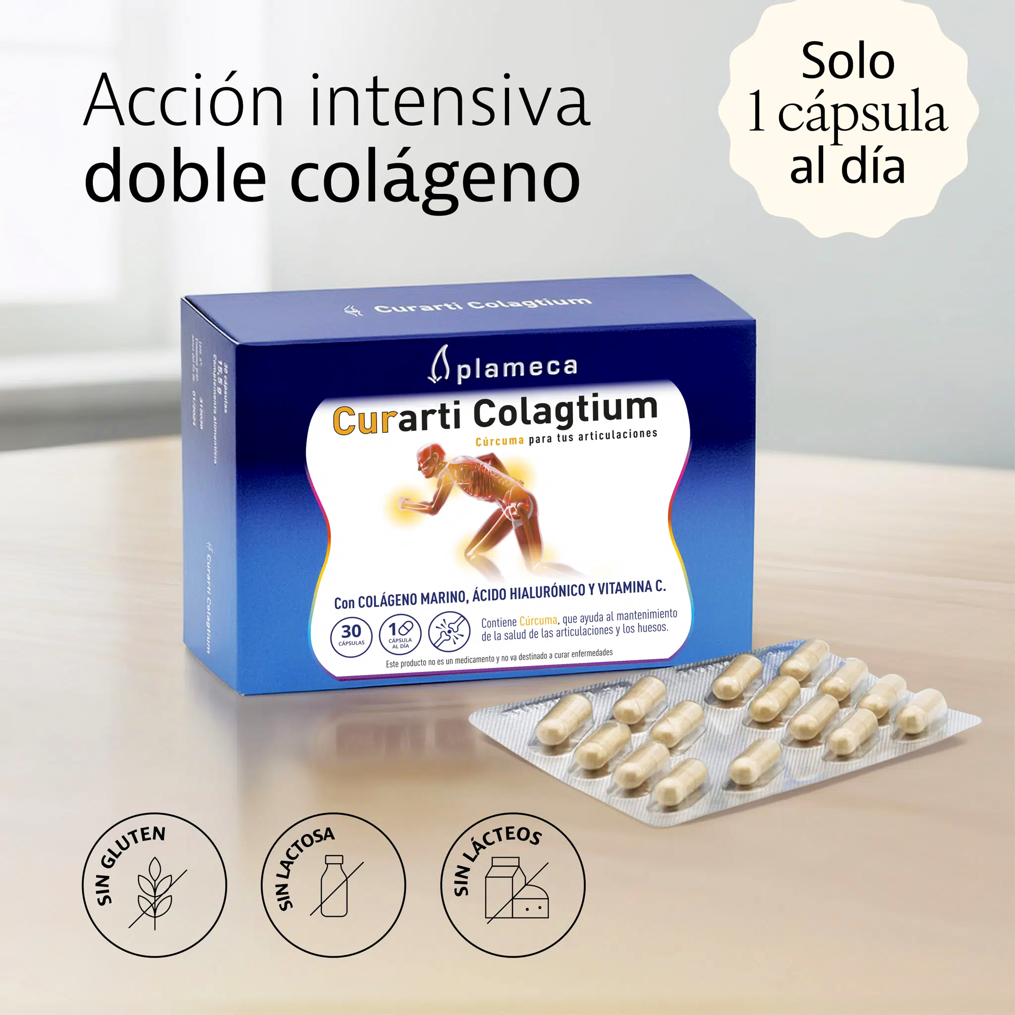 Curarti Colagtium 30 Capsulas Plameca