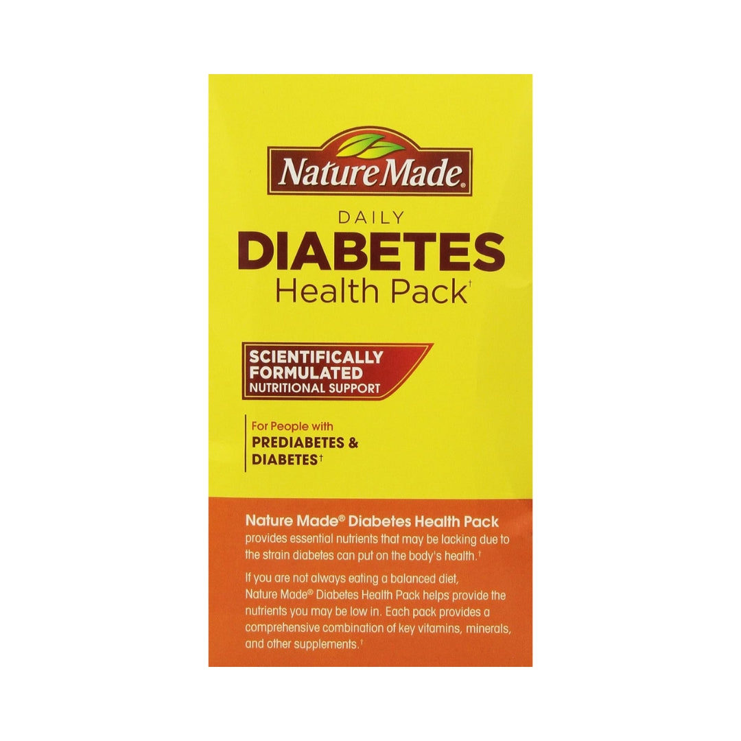 Diabetes Health Pack 60 Und Nature Made